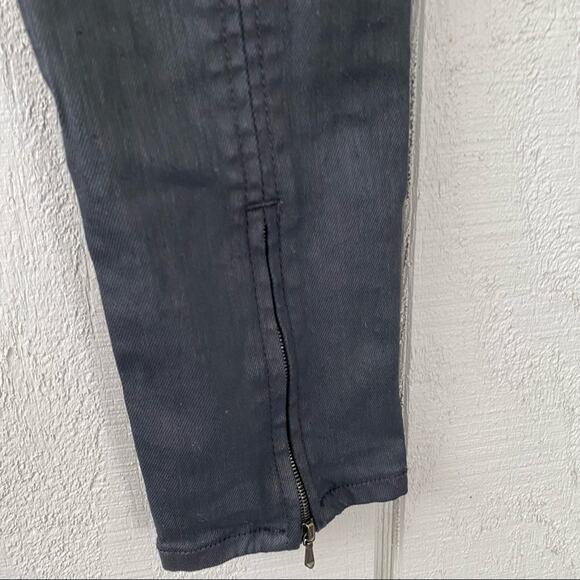 AG Adriano Goldschmied Moto Ankle Zip Leggings - Picture 7 of 9